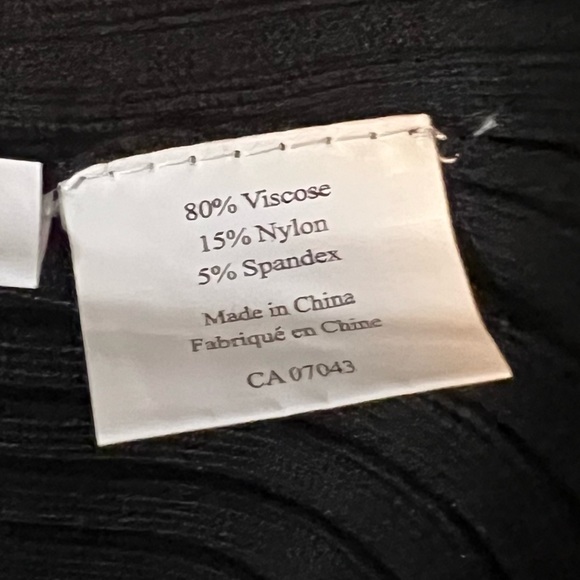 🌟HP Belldini Rib Knit Amber Topaz Jewel Gold Zipper Tank | Black | Size PXL - Picture 6 of 6